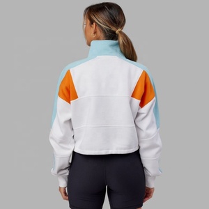 Maglione in ciniglia con Design personalizzato con Design a quarto di colore e chiusura in ciniglia - Product Image 2