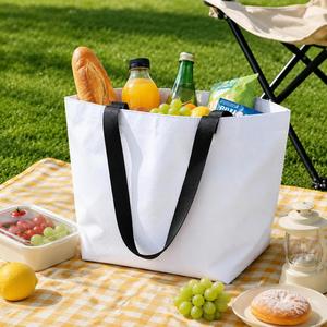 Bolsa de Compras Personalizada de Polipropileno Laminado, Impermeable, para Regalos, con Impresión de Logotipo, para Centros Comerciales y Supermercados - Product Image 4