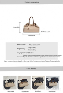 <span class=keywords><strong>Borsa</strong></span> a Tracolla da Donna Grande Capacità, <span class=keywords><strong>Borsa</strong></span> a Mano Casual per Uso Quotidiano con Portachiavi - Product Image 2