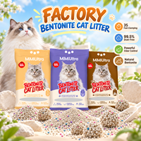 Litière pour chat à agglomération rapide 3S 10L, Bentonite, Vente en gros directe usine pour reapprovisionnement