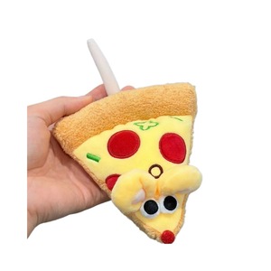 Peluche créative et originale <span class=keywords><strong>de</strong></span> 19 cm en forme <span class=keywords><strong>de</strong></span> pizza et <span class=keywords><strong>de</strong></span> tarte, porte-clés pendentif mignon - Product Image 4