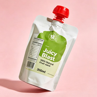Prix d'usine – Sachets souples personnalisés imprimés avec bec verseur anti-fuite pour emballage de boissons liquides 100ml 200ml 300ml 450ml