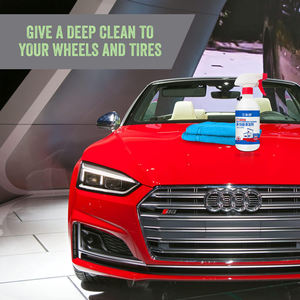 Sanvo Strong Wheel Hub Cleaner & Wash Iron Powder Remover Fuel Injectbyter Brake Fluid Hub Rust Stain Cleaner <span class=keywords><strong>Agent</strong></span> - Product Image 2