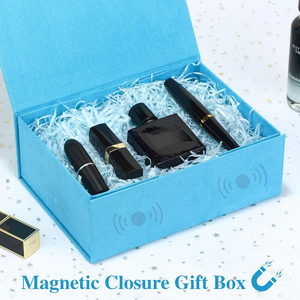 Boîte cadeau en velours pliable magnétique avec logo personnalisé, emballage rigide pliable de luxe, boîtes en <span class=keywords><strong>daim</strong></span> pour l'emballage de vêtements, de chaussures et de cadeaux - Product Image 5