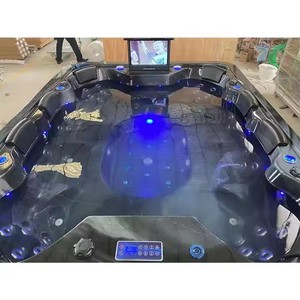 Tốt nhất ngoài trời thủy liệu pháp hồ bơi 8-người bồn tắm nước nóng bởi thương hiệu hàng đầu bồn tắm Spa xoáy nước với massage cho vườn hoặc phòng tắm sử dụng - Product Image 4