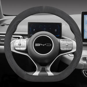 Cubierta de <span class=keywords><strong>volante</strong></span> de gamuza de 36cm, 38cm-Diseño ultrafino para todas las estaciones para coches de <span class=keywords><strong>mujer</strong></span> - Product Image 6