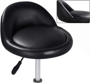 नई शैली बाल स्टाइल सौंदर्य सैलून कुंडा दौर सीट मल सैलून पु चमड़े उच्च बार दस्त नाई कुर्सियों धातु कुर्सियों - Product Image 6