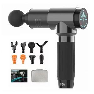 2021 Hot Sale Home Appliance-Ultimate Resistance Health Deep Tissue Muscle <b>Massage</b> <b>Gun</b> with LCD Screen Dropshipping Available - Product Image 6