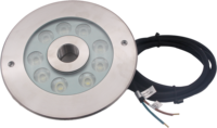LED-Unterwasserbrunnenleuchte IP68 316 Edelstahl DC24V RGB Fernbedienung Wasserdichte Teichbeleuchtung für Pooldekoration