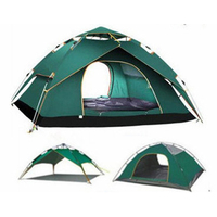 Parapluie de Camping en aluminium de luxe, tente pour famille, 4 saisons, 1 ou 2 personnes