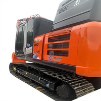 Excavadora Usada HITACHI 200 a Bajo Precio / Excavadora de Segunda Mano 200-5g 3g 210 220 240 300 en Buen Estado, Maquinaria de Construcción en Oferta