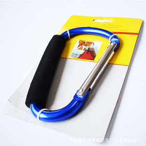 Zinc Alloy D Shape Carabiner With EVA Padding For Outdoor Sports And Games - Product Image 5