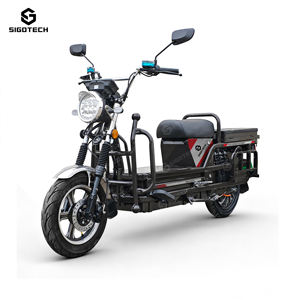 SIGOTECH OEM Ağır Yük Taşıma Elektrikli Motosiklet 72V Pil Uzun Menzil 80km İki Tekerlekli Elektrikli Kargo veya Yiyecek Bisikleti Yetişkinler İçin - Product Image 1