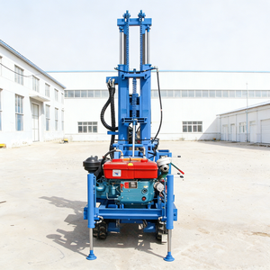 מקדחת בארות מים הידראולית מסוג דיזל זחלית 200 מטר 260 מטר לקידוחי בור - Product Image 5