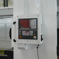 Tour CNC horizontal Fanuc CWK61125 robuste, à banc plat, diamètre de tournage 1250 mm, pour métaux de grande taille