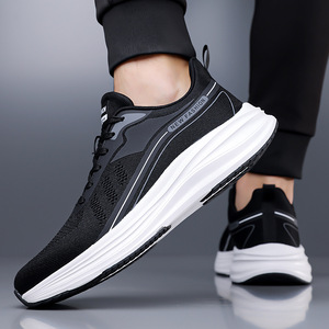Zapatillas Deportivas Unisex de Malla Transpirable para Verano, con Suela Gruesa, Blancas y a la Moda - Product Image 3