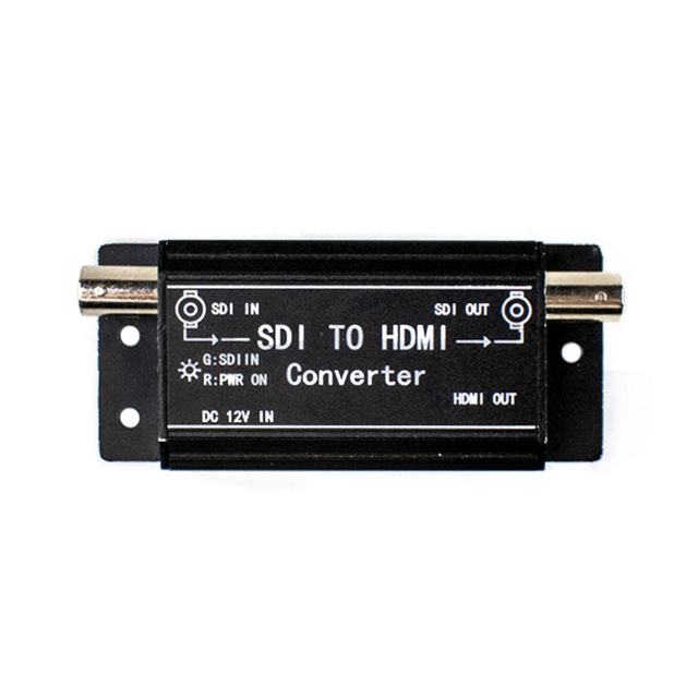 SDI to Hd Mi- Converter 1280X720p 50/60Fps 1920X1080 24/25/30/50/60Fps 2560X1440 15/30Fps 4K for HD-SDI EX-SDI Camera