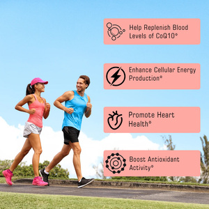 Good Quality COQ10 Softgels Enhance Cellular Energy Production to Promote Heart Health with Dietary <b>Supplement</b> - Product Image 2