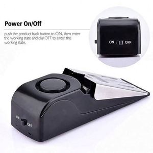 Portable Plastic Door <b>Stop</b> <b>Alarm</b> Anti-theft Wireless Security System Indoor Use Home Hotel Dormitory Safety Usa Mairun Brand - Product Image 4
