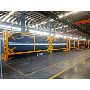 Réservoir d'acide <span class=keywords><strong>H2SO4</strong></span> concentré de 20 pieds Conteneur de réservoir en acier inoxydable 304 pour alcool avec fentes pour chariot élévateur - Product Image 5