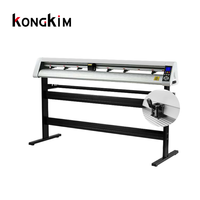Plotter de corte de papel de tarjeta de contorno completamente automático de 5,2 pulgadas y 160cm de KONGKIM para pegatina de vinilo, gran oferta