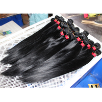 Giá Rẻ 100 Tóc Con Người Extension Nguyên Ấn Độ Tóc Bó, Remy Tự Nhiên Tóc Nối, Thô Nhà Cung Cấp Tóc Tự Nhiên Trinh Ấn Độ Tóc