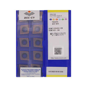 Nóng bán ZCC-CT CNC Lathe lưỡi <span class=keywords><strong>ccmt</strong></span> 09t304-em ybg205 chủ sở hữu máy tiện Carbide biến chèn <span class=keywords><strong>2025</strong></span> CBN Carbide biến chèn - Product Image 4