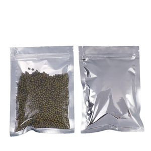 Size 10 * 15 + 3 organic packing for food self sealing bags wholesale logo plastic slider zipper bag