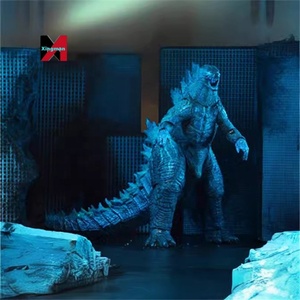 Godzillaed 2 Vua Quái Vật Màu Xanh Hồng Máy Bay Phản Lực Hình Anime Sưu Tập Trang Trí Nội Thất Di Chuyển Chung Mô Hình kaiju Trận Chiến - Product Image 3