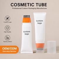 Custom Logo Hair Oil Applicator Metal <strong>Massage</strong> <strong>Top</strong> Cosmetic Tube for Shampoo Growth Serum Mask Skin Care Packaging