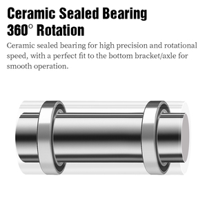 Plato hueco integrado LeBycle BB86/<span class=keywords><strong>BB92</strong></span> soporte inferior de cerámica a presión para bicicletas de montaña y carretera - Product Image 5