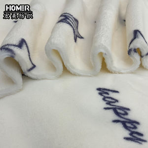 उच्च गुणवत्ता वाले 350gism 100% पॉलिएस्टर डबल का सामना फ्लैनेल फ्लेक्स कपड़े के लिए पैटर्न के साथ लंबे समय तक पहनने वाले सर्दियों के कपड़े स्लीकोट के लिए पैटर्न के साथ - Product Image 4