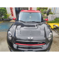 Pour BMW Mini Cooper Countryman R60 2010-2016, capot avant en fibre de carbone véritable de haute qualité, pièces de voiture, accessoires, kit carrosserie