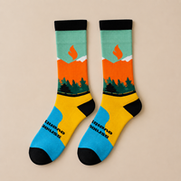 Chaussettes décontractées personnalisées de haute qualité, antidérapantes, antibactériennes, avec logo, respirantes pour un usage quotidien, OEM, faible MOQ