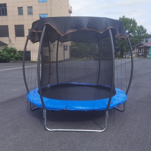 Filet pare-soleil pour <span class=keywords><strong>trampoline</strong></span> extérieur en gros, housse pare-soleil personnalisée anti-feuilles et isolante thermiquement avec <span class=keywords><strong>fixation</strong></span> par cordes - Product Image 5