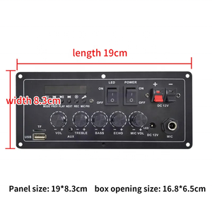 Placa amplificadora de potencia de 2,0 canales, 35W x 2, canales, con altavoz de Audio FM BT, placa <span class=keywords><strong>PCB</strong></span> de amplificador de potencia de Audio <span class=keywords><strong>Bluetooth</strong></span> de 12V - Product Image 5