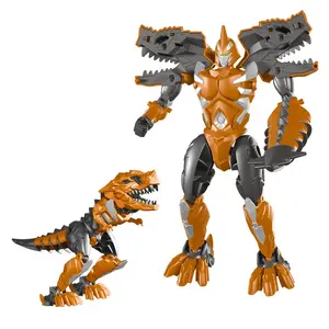 Popular plastic deformation dinosaur robot cool model toy transform robot toys