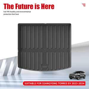 Alfombrilla para maletero trasera 3D TPE personalizada, alfombrilla antideslizante impermeable para maletero EV para SsangYong <span class=keywords><strong>Torres</strong></span> 2023-2024 - Product Image 2