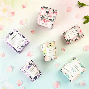 Nueva Vela Aromática <span class=keywords><strong>de</strong></span> Cera <span class=keywords><strong>de</strong></span> Soya con Diseño Floral Exquisito, Sin Humo, Regalo para el Día <span class=keywords><strong>de</strong></span> San Valentín, Velas DIY - Product Image 3