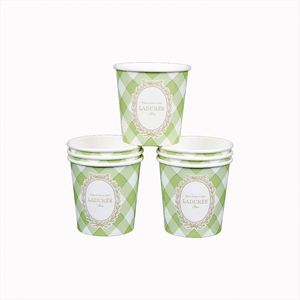 Gobelet en carton biodégradable durable de 170 g/m², 2,5 oz, à paroi simple, pour boissons froides, 50 pièces par sac avec logo imprimé - Product Image 3