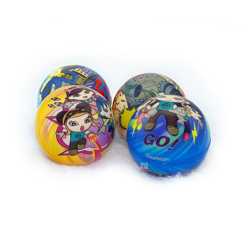 Нетоксичный мяч с индивидуальным логотипом из полиуретана