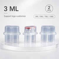 Boîte Xilin 3ML 2, boîte d'emballage en plastique pour vaccin en poudre lyophilisée, matériau PP, boîte de 3 ml, flacon scellé pour stockage