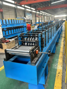 油圧切断を備えたモデル100丸型縦樋ロール成形機 - Product Image 5