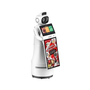 <span class=keywords><strong>Ai</strong></span> Intelligente Mobiele Service Robot Groet Gids Bezoeker & Reclame Robot - Product Image 5