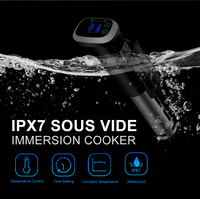 Itop — cuiseur Sous Vide étanche IPX7, appareil plongeant à cuire Sous-Vide avec affichage numérique LED, cuisson précise et lente
