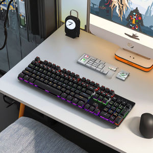 Customized Logo 2.4Ghz <b>Wireless</b> Programmable Hot-Swap Rapid Trigger 104-Key RGB Lighting Mechanical Gaming USB-C <b>Keyboard</b> - Product Image 4
