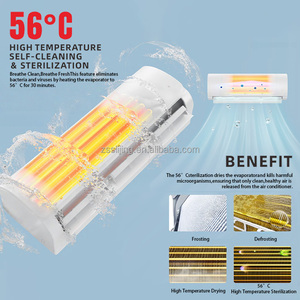 Aire Acondicionado Mini Split de Pared de 9000-24000 BTU, R410A, Silencioso, de Frecuencia Variable, Calefacción y Refrigeración, para Uso en Habitaciones - Product Image 3