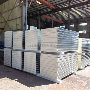 Panel Sándwich Aislante Térmico <span class=keywords><strong>para</strong></span> Cuartos Fríos, de 50mm y 100mm, Metálico, Moderno, Impermeable, Ignífugo, con Núcleo de PU Laminado - Product Image 6