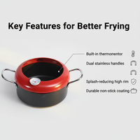 Vente en gros tout-en-un universel cuisinière à induction poêle à frire contrôle de la température épaissie ménage gaz fer pot soupe marmite