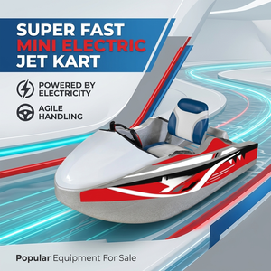 Vente flash : Bateau à moteur monoplace haute vitesse en fibre de verre pour le surf et les sports nautiques - Product Image 1